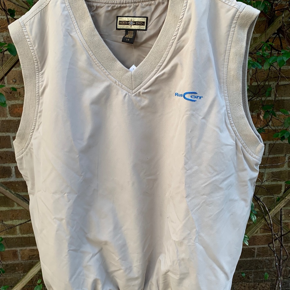 North End Teflon coated lined V Neck Vest